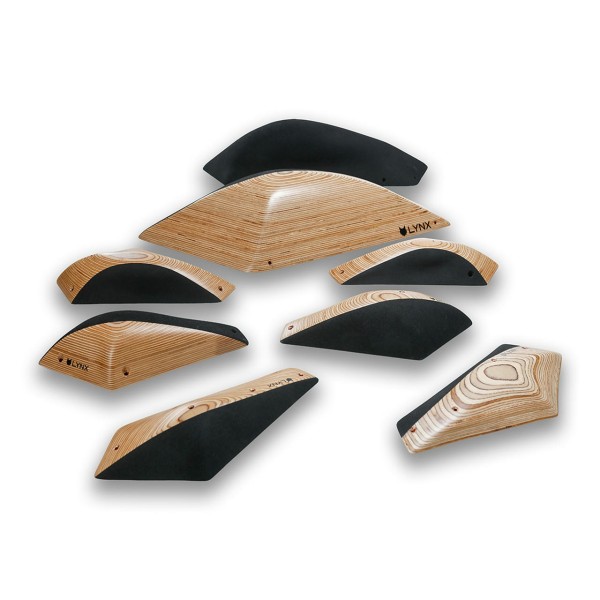 Wooden Holds - L21-WH-N-DT Asymmetric Sets 2