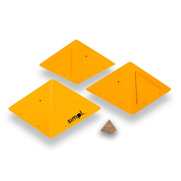 Squares - SIMPL-7C-T Apricot Orange RAL 1033