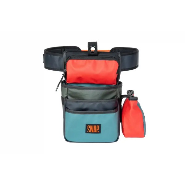 RS Tool Bag - Grenadine & dark khaki