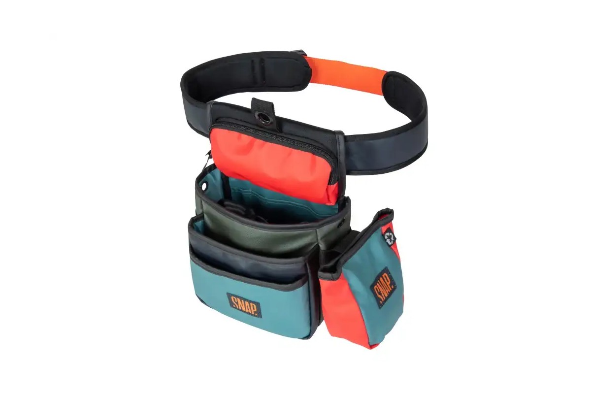 RS Tool Bag - Grenadine & dark khaki