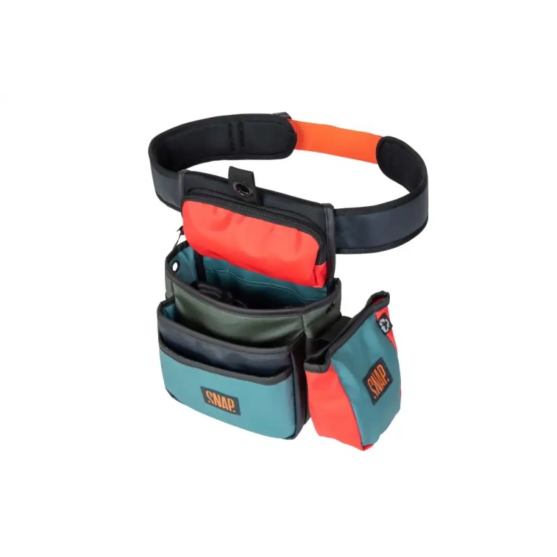 RS Tool Bag - Grenadine & dark khaki