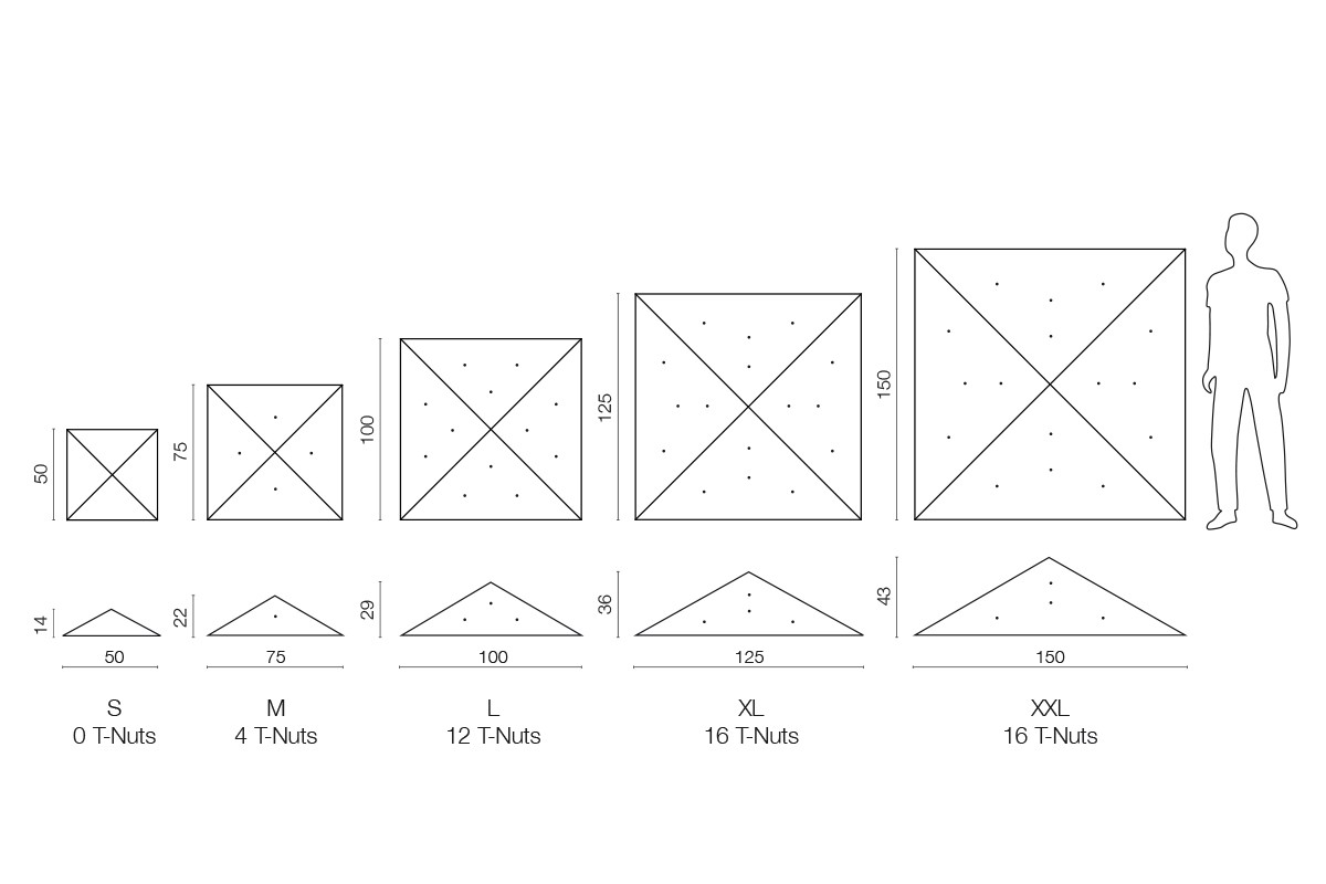 Rectangle - Square XXL